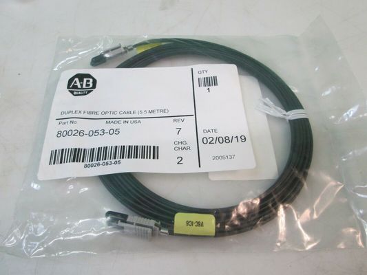 ALLEN-BRADLEY 80026-053-05 Cabos duplex de fibra óptica 5.5M