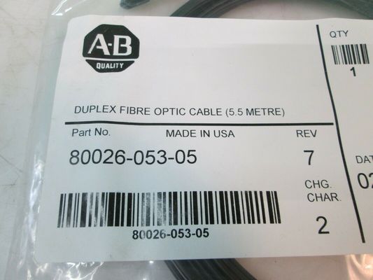ALLEN-BRADLEY 80026-053-05 Cabos duplex de fibra óptica 5.5M