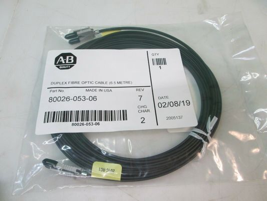 ALLEN-BRADLEY 80026-053-06 Cabos duplex de fibra óptica 5.5M
