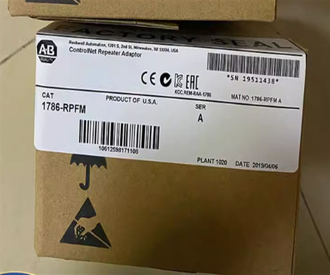 1786-RPFM Allen-Bradley ControlNet Modular Repeater Modulo de Fibra de Distância Média