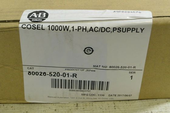 FONTE DE ALIMENTAÇÃO ALLEN-BRADLEY 80026-520-01-r 1500W 1PH CA/CC