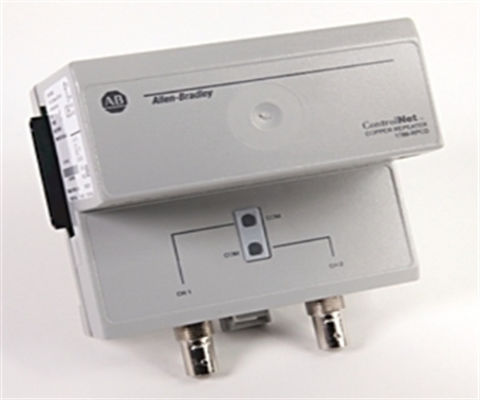 Allen-Bradley 1786-RPCD ControlNet Módulo de repetição coaxial duplo de cobre