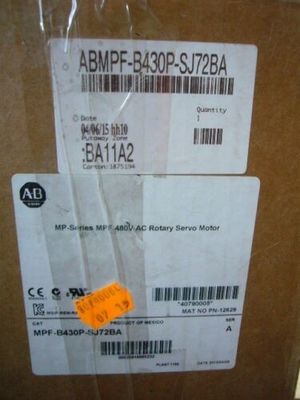 ALLEN-BRADLEY MPF-B430P-SJ72BA MPF-Série MPF 480V AC Servomotor rotativo