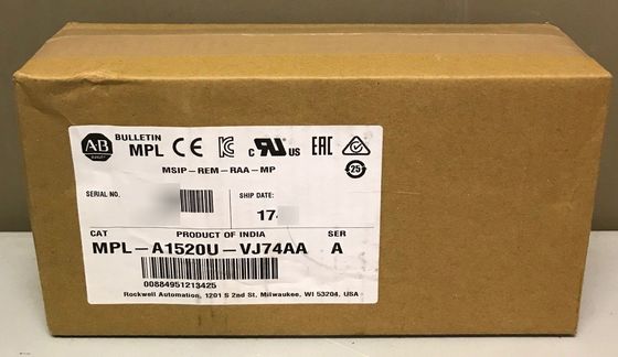 ALLEN-BRADLEY MPL-A1520U-VJ74AA MP-Série MPL 240V AC Servomotor rotativo