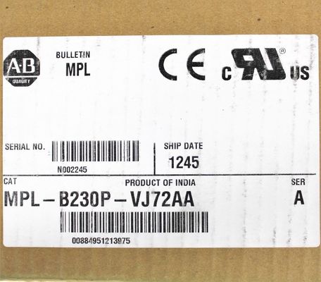 ALLEN-BRADLEY MPL-B230P-VJ72AA MPL-Série MPL 480V AC Servomotor rotativo