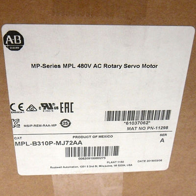 ALLEN-BRADLEY MPL-B310P-MJ72AA MPL-Série MPL 480V AC Servomotor rotativo