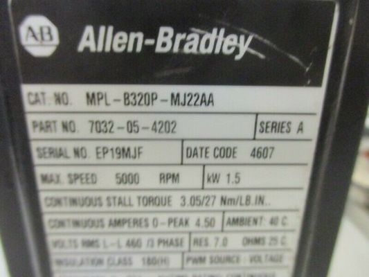 ALLEN-BRADLEY MPL-B320P-MJ22AA Kinetix MPL Servomotor de baixa inércia