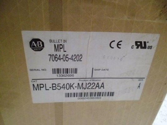 ALLEN-BRADLEY MPL-B540K-MJ22AA MPL-Série MPL 480V AC Servomotor rotativo