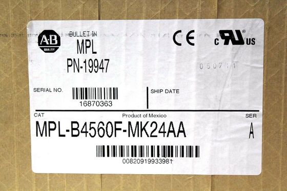 ALLEN-BRADLEY MPL-B4560F-MK24AA MPL-Série MPL 480V AC Servomotor rotativo