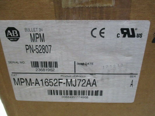 ALLEN-BRADLEY MPM-A1652F-MJ72AA MPM-Série MPM 240V AC Servomotor rotativo