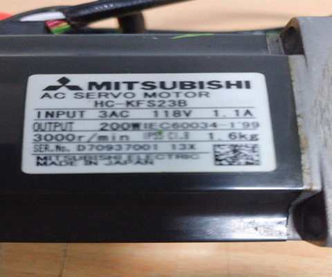 Mitsubishi HC- KFS23B Servo motor AC AC Servo amplificador