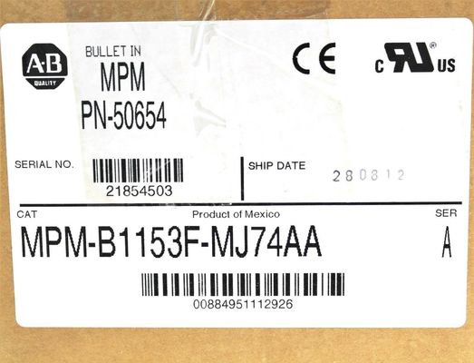 ALLEN-BRADLEY A20B-0007-0361 MP-Série MPM 480V AC Servomotor rotativo