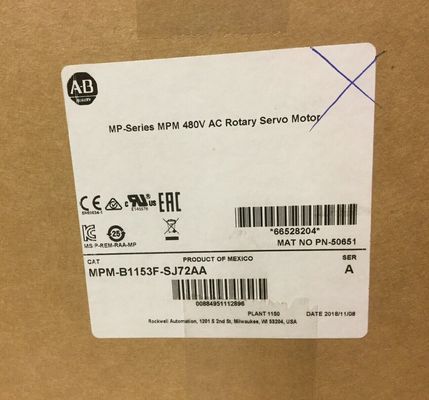ALLEN-BRADLEY MPM-B1153F-SJ72AA MPM-Série MPM 480V AC Servomotor rotativo