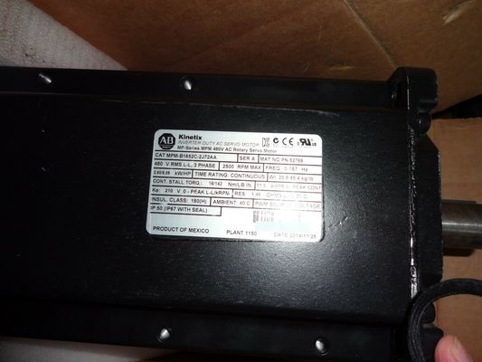 ALLEN-BRADLEY MPM-B1652C-2J72AA MP-Série MPM 480V AC Servomotor rotativo