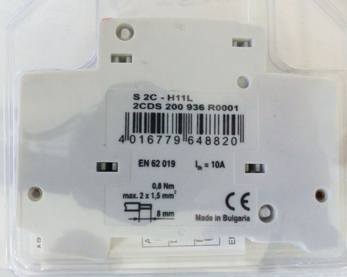 ABB 2CDS200936R0001 S2C-H11L Bloco de contato auxiliar Servo motor industrial Certificado CE