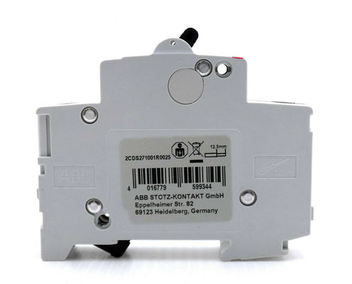 ASEA BROWN BOVERI 2CDS271001R0025 S201M-B2 Interruptor de ligação auxiliar da série S200