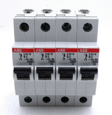 ASEA BROWN BOVERI 2CDS271001R0025 S201M-B2 Interruptor de ligação auxiliar da série S200