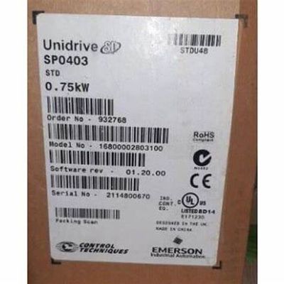 EMERSON SP0403 Motor AC universal de velocidade variável para motores de indução e servomotores