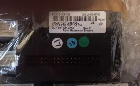 EMERSON DELTAV KJ3001X1-CB1 VE4002S1T2B5 DO 32 canais 24 VDC High-Side Card
