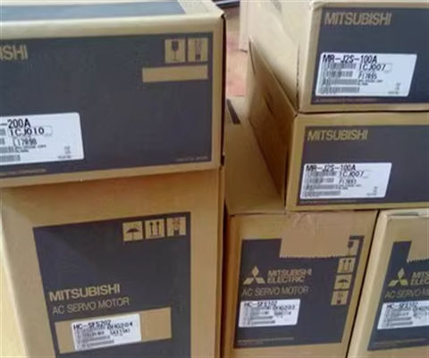 Mitsubishi Servo Motor- HC-SFS352K eixo de chave, incorporado em código de feedback absoluto