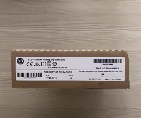 Allen-Bradley 1746-NI16I SLC 500 Modulo de entrada de corrente analógica 16-Input, série A