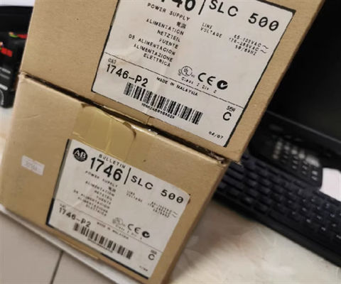 1746-P4 Allen-Bradley SLC 500 Fornecedor de alimentação digital de montagem de rack MODULO 120/240VAC 10A