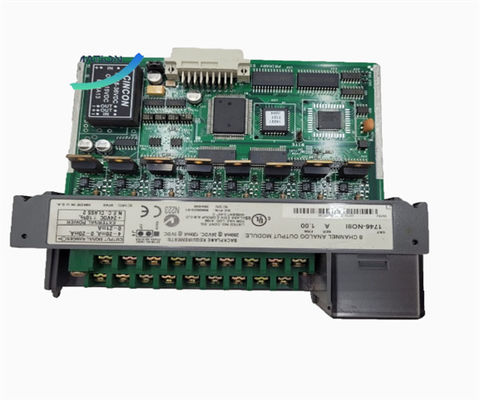 Módulo de saída analógica Allen-Bradley 1746-NO8I Módulo de controlador lógico programável