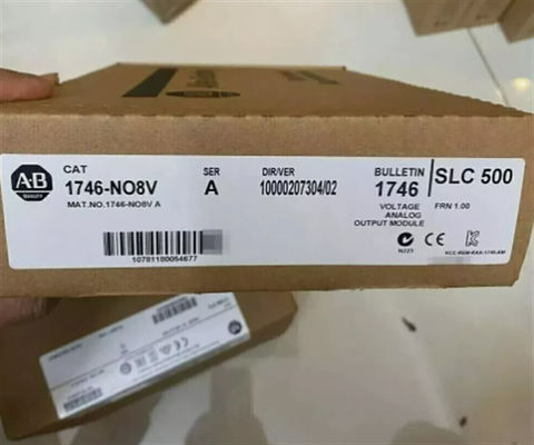 1746-NO8V Allen-Bradley 1746 Analog Output Module Número de peça 1746-NO8V Temperatura nominal -20...55 Â°C -4...131 Â°F
