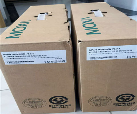 Um novo Moxa NPORT5630-8 8-port 422/485 Rack Serial Device Server