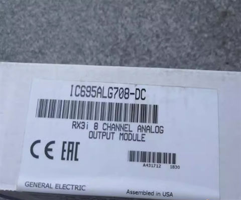 GE Fanuc IC695ALG708 Módulo de saída analógica GE Speedtronic Mark V