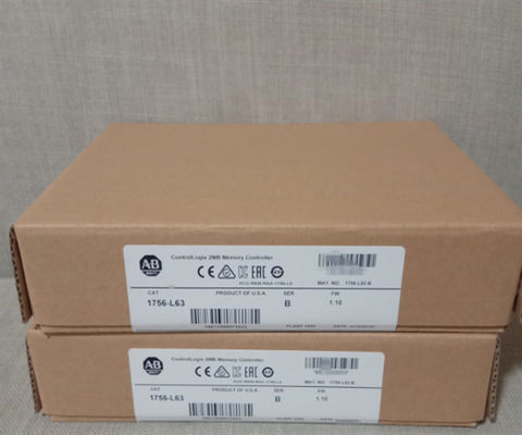 Allen Bradley 1756-L63/A ControlLogix Logix5563 Processador Classificação de temperatura -20...55 Â°C -4...131 Â°F