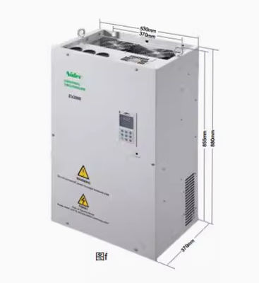 Conversor de Frequência Nidec EV2000-4T0550G Caixa de Madeira 55KW Novo
