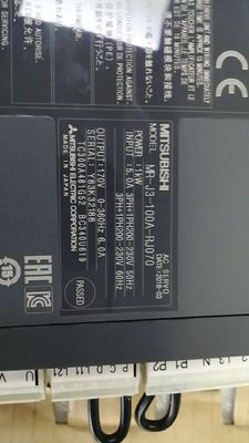 MITSUBISHI AC SERVO AMPLIFIER MR-J3-100A-RJ070 Importado Original Novo
