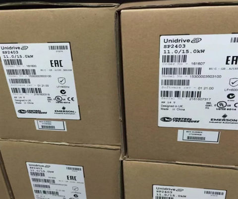 Emerson SP2403 Técnicas de controlo Unidrive SP 11kW Inverter Drive