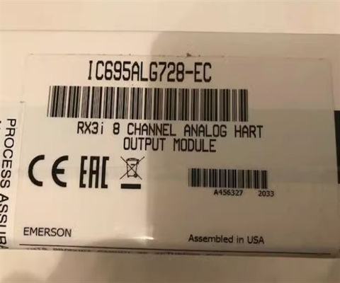 GE IC695ALG728 Módulo de saída analógica PACSystem RX3i Módulo I O Digital com protocolos sérios Modbus/RTU