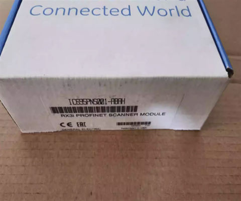 GE Fanuc IC695PNS001 RX3i Profinet Scanner Module 20 Dispositivos de E/S remotos redundantes e protocolos sérios Modbus/RTU