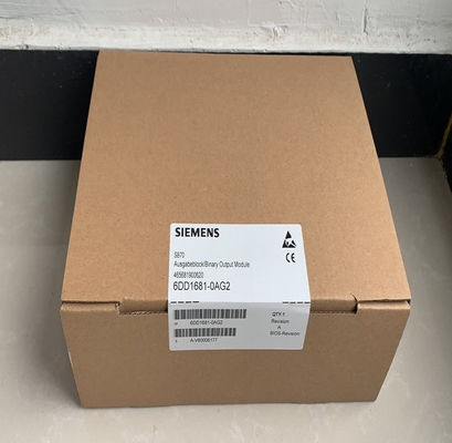 Siemens 6DD16810AG2 Módulo Original de Sistema de Programação de Controle de Máquina-ferramenta