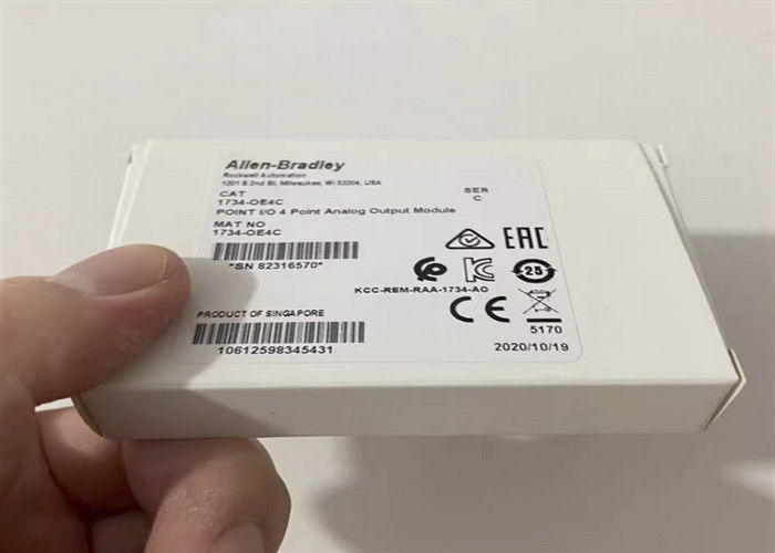 1734-OE4C Digitas mim corrente terminada do miliampère Pointbus das saídas 75 do módulo 2 do I/O de AB do módulo de O única