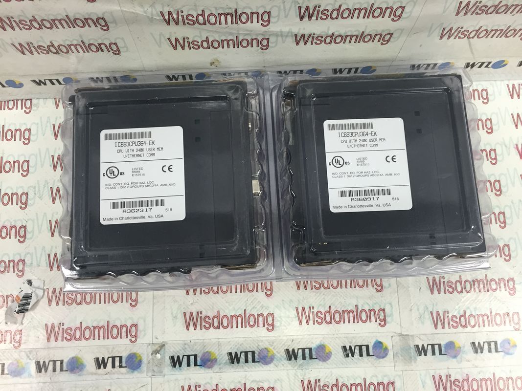 Módulo de processador da série 90-30 de GE Fanuc IC693CPU364 memória configurável do usuário de 240 Kbytes