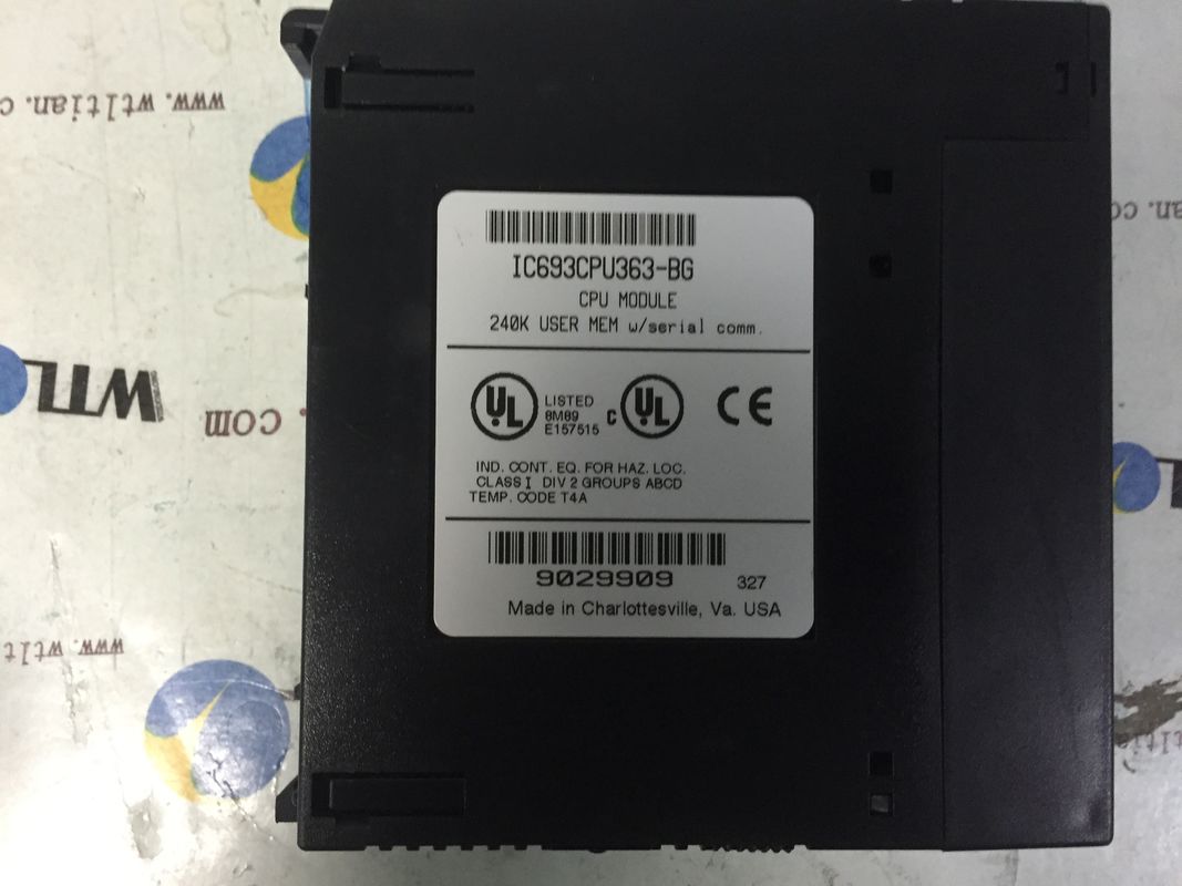 Série de GE Fanuc IC693CPU363 90-30 bytes RAM do módulo de processador 240K e instantâneo