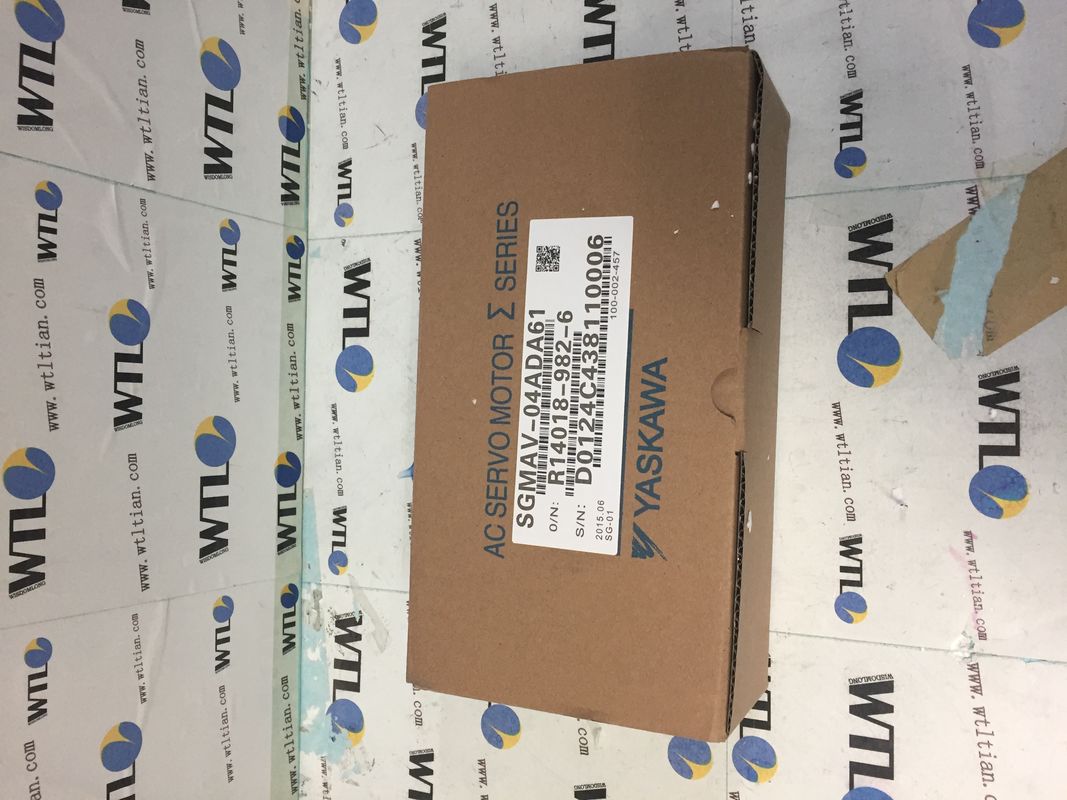 SGMAV-04ADA61 à prova de água Yaskawa 3000r/min do servo motor 400W 3PH 2.6A