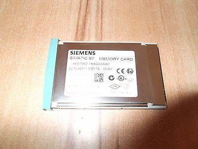 Cartão de memória de 6ES7952-1KS00-0AA0 Siemens para S7-400, projeto longo, 5V flash EPROM, 16 Mbyte