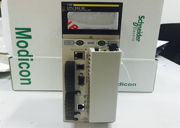 Quantum de Modicon do processador da unidade 140CPU65260 - kB 3072 - 266 dos ethernet megahertz de I/O remoto do quantum