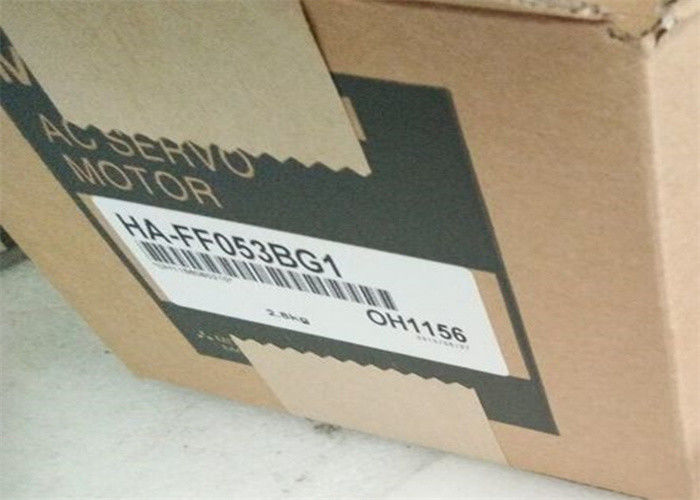 Servo motor industrial 3000r/min HA-FF053BG1 HA-FF053BG2 de Mitsubishi 50W com engrenagem