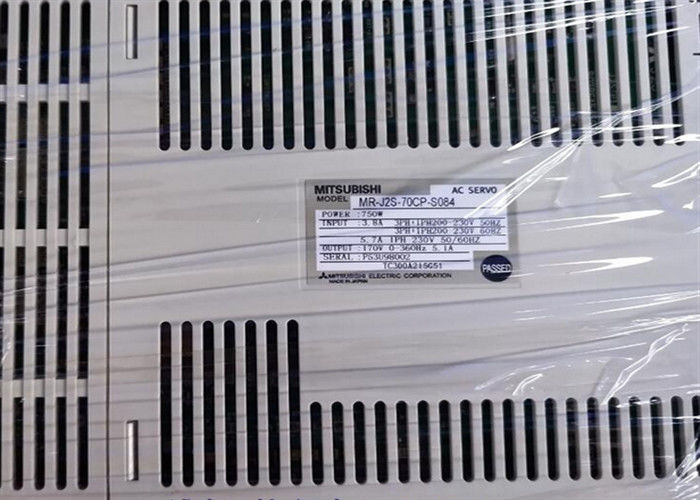 O servo industrial de MR-J2S-70CP-S084 Mitsubishi conduz 3PH 200-230VAC 50/60HZ 750W