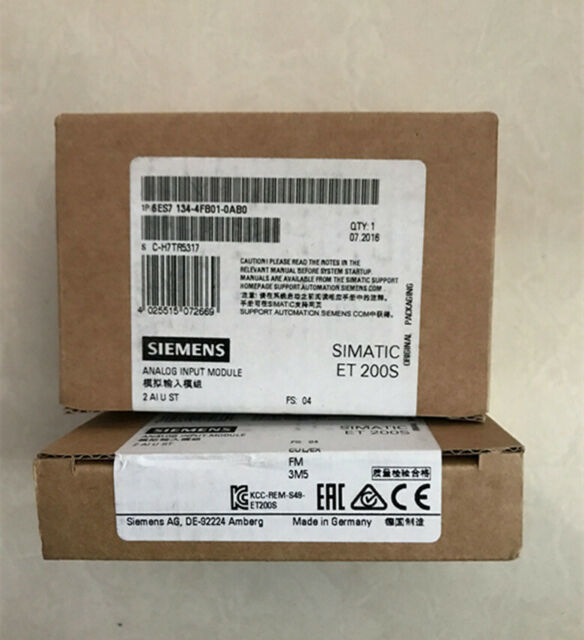 Siemens 6ES7193-4CA20-0AA0 E 200S para os módulos eletrônicos terminais de parafuso de uma largura de 15 milímetros