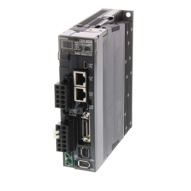 O MOTORISTA SERVO 2.5A 120V de OMRON R88D-KT02L CARREGA 200 W 230 VAC de 50 W a 1,5 quilowatts