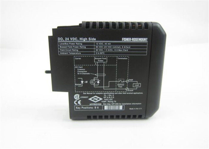 EMERSON KJ3001X1-BJ1 ENTROU O CARTÃO DO DELTA V HIGH-SIDE DO MÓDULO 24 VDC 45 MILIAMPÈRES