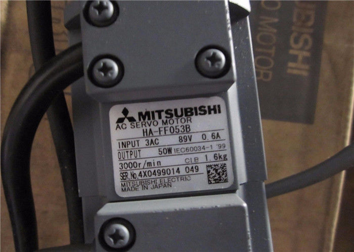 ORIGINAL NOVO industrial do servo motor HA-FF053B 3000r/Min da C.A. de Mitsubishi 50W