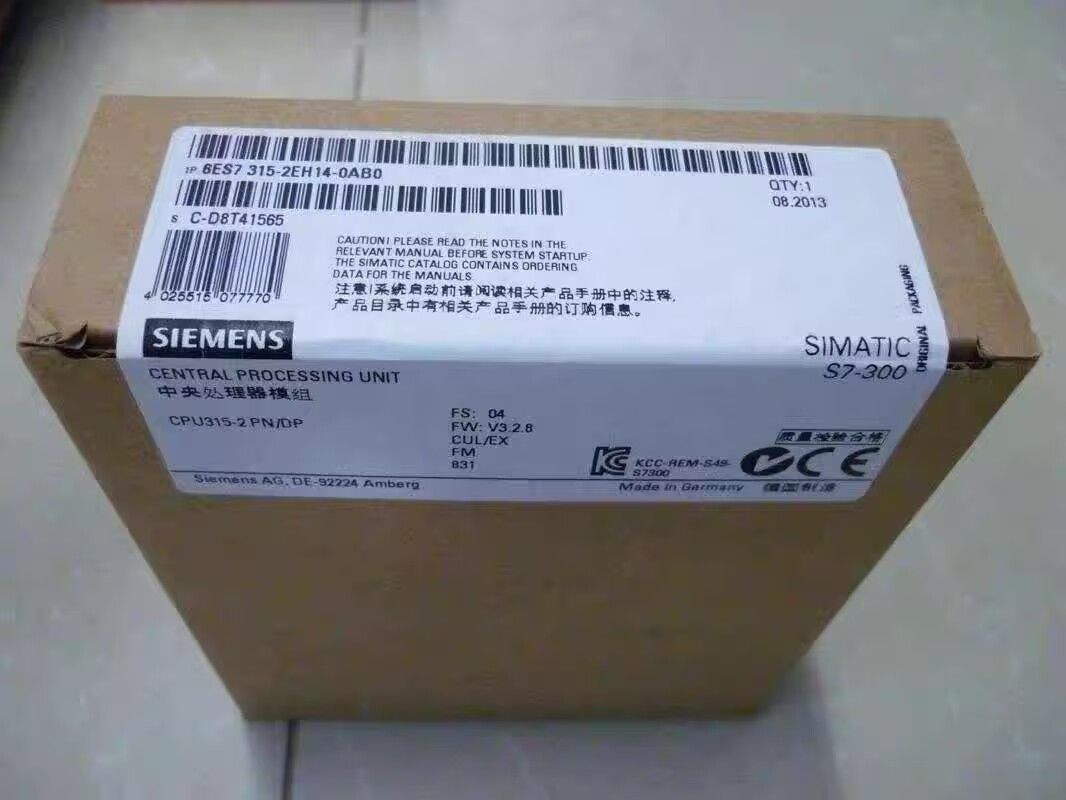 Relação MPI/DP de Siemens 6ES7315-2EH14-0AB0 primeiro 12 Mbit/s, òs ethernet PROFINET da relação